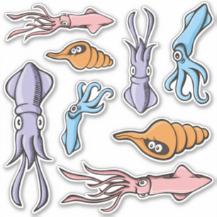 Fästuppsättning för mjuka Tecknader Klistermärken