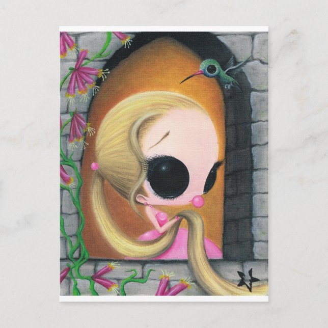 Fästvänlig sötsituation vykort (Framsida)