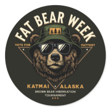 Fat Bear Week Viloturnering Katmai Alaska