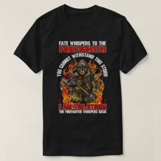 Fata Whispers till Firefighter T Shirt