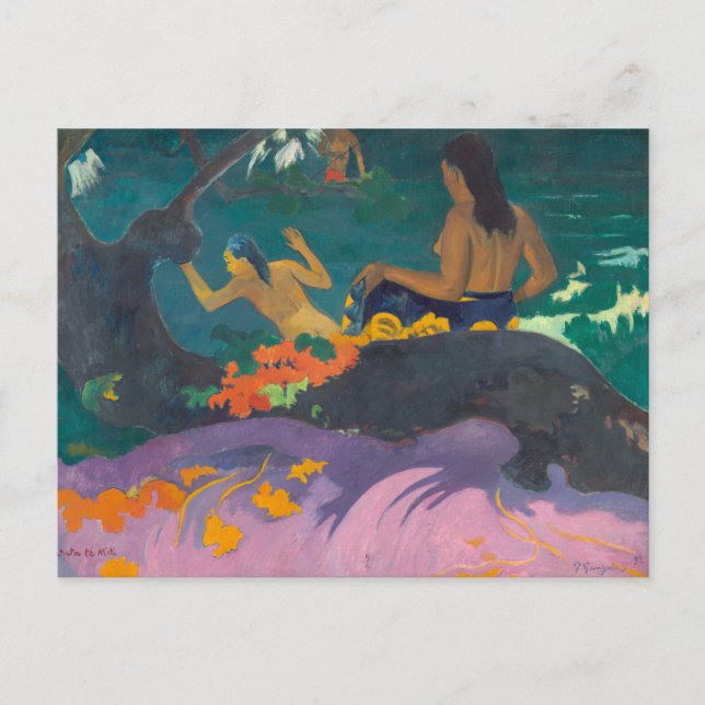 Fatata te Miti av Gaugin Vykort (Framsida)