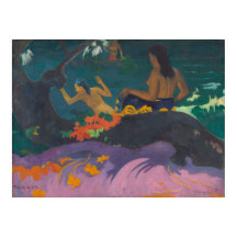 Fatata te Miti by Sea Paul Gauguin Canvas