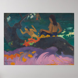 Fatata te Miti by Sea Paul Gauguin Canvas Poster