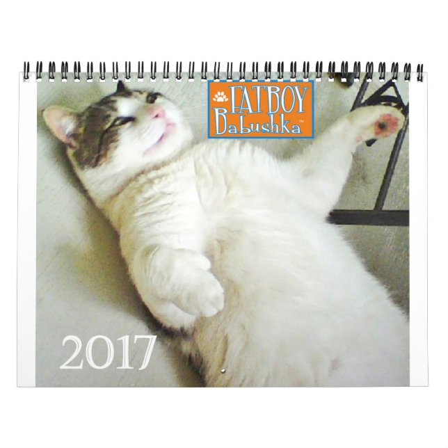 Fatboy Babushka 2017 kalender (Omslag)