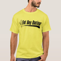 Fatboy tävlings- grundläggande gult T