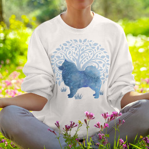 FATED GENES Lapphund LIVETS TRÄD front och back T Shirt