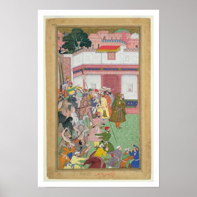 Fatepur Sikiri, 1573: Hasain Quli Khan-l Jahan pre Poster (Framsidan)