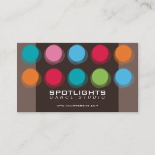 fatfatin Fuzzy Färg Dots Roligt Profile Card Visitkort