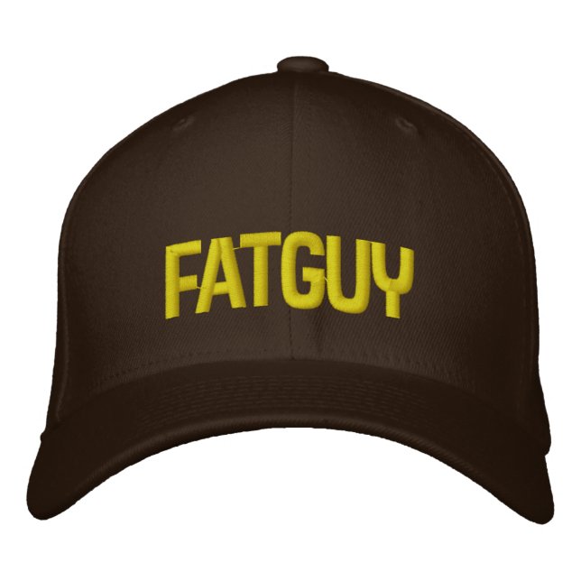 Fatguy Embroized Hat Broderad Keps (Framsida)