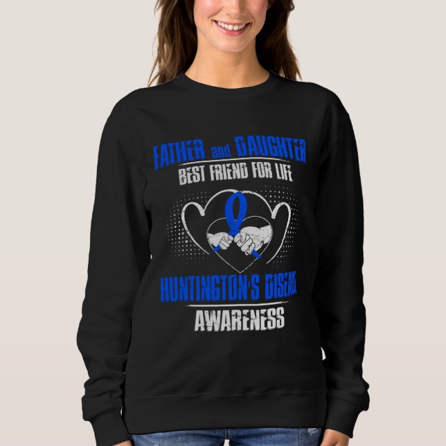 FATHER AND DAUGHTER BEST FRIEND OF LIFE HUNTINGTON T SHIRT (Framsida)