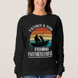 Father And Son Fishing Partners For Life Father s  T Shirt