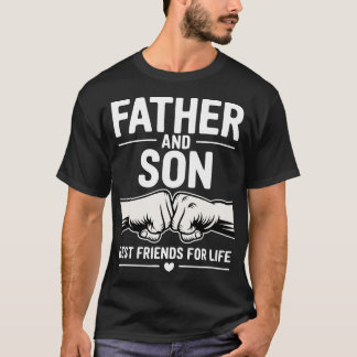Father and Son Fist Bump Unbreakable Bond Family T Shirt