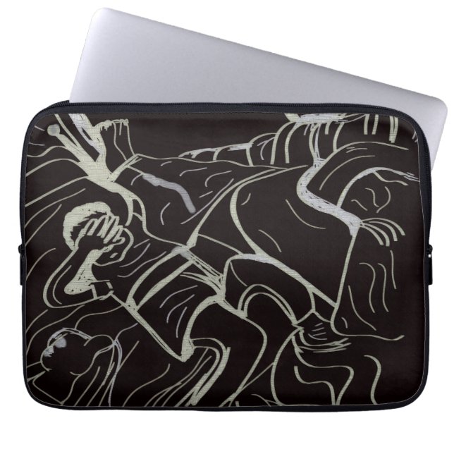 Father and Son Laptop Sleeve (Framsidan)