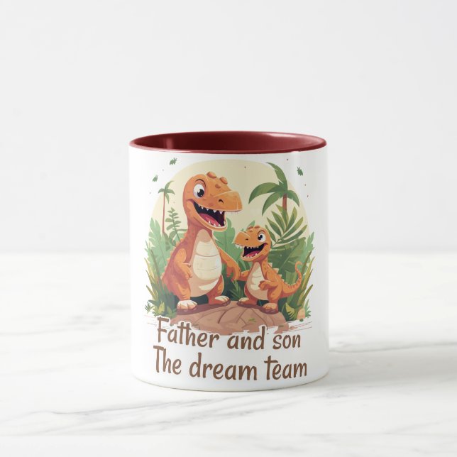 Father and son, the dream team again mugg (Center)