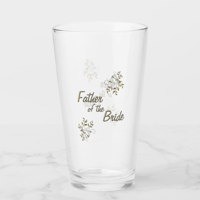 Father of the Bride Glass Glaskopp (Framsida)