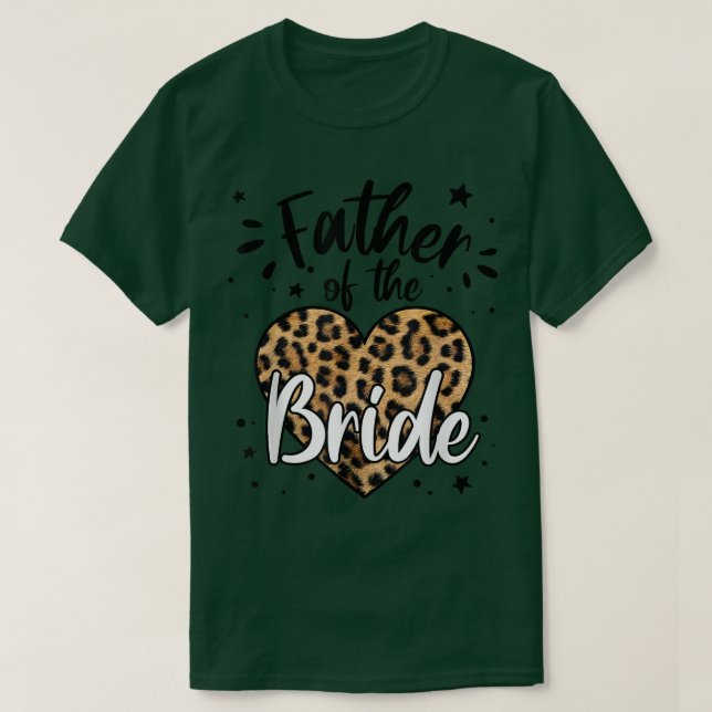 Father of the Bride I Loved Her First  T Shirt (Design framsida)