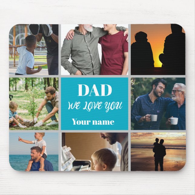 Father’s Day Gift for Dad | Custom Photo & Name Musmatta (Framsidan)