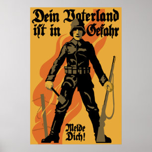 Fatherlanden är i fara poster