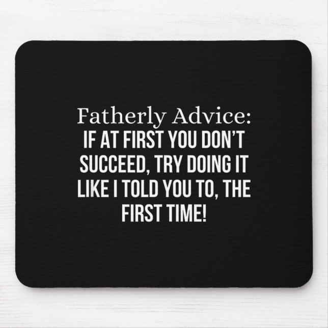 Fatherly Advice_ If At First, You Don't Succeed, F Musmatta (Framsidan)