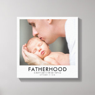 Fatherown Fars dag Stretched Kanvastryck