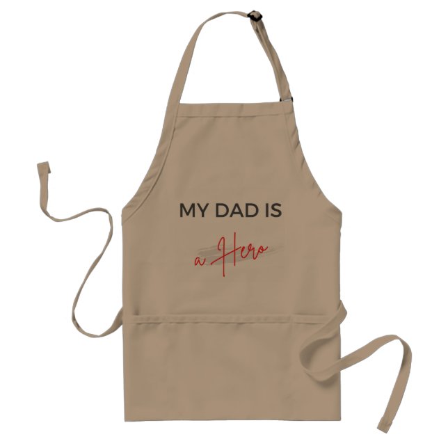father's day apron förkläde (Framsidan)