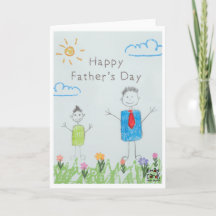 Father's Day - Boy's Drawing