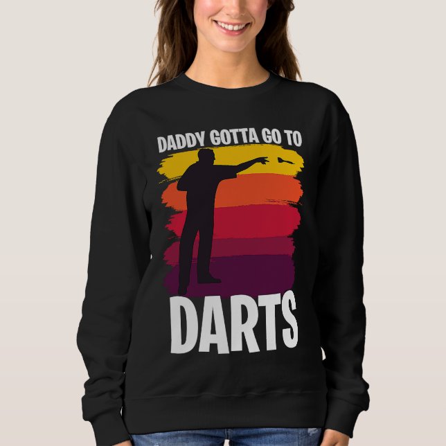 Father's Day  Dart Playing Dad 1 T Shirt (Framsida)