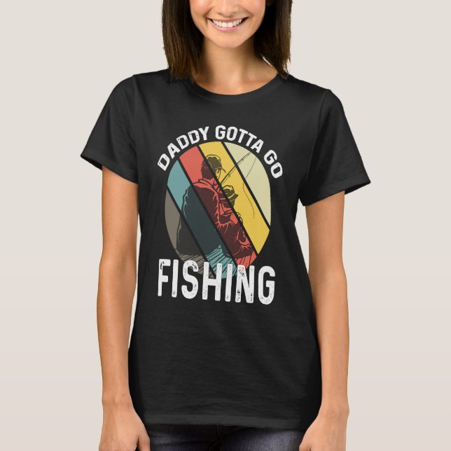 Father's Day  Fishing Dad 1 T Shirt (Framsida)