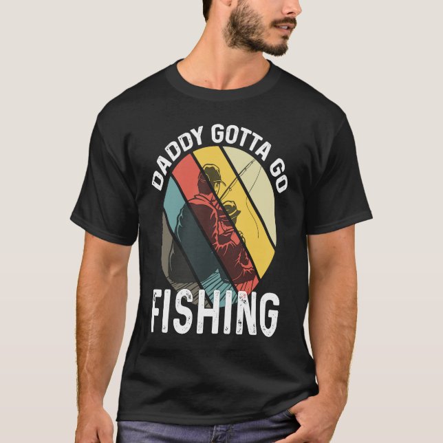 Father's Day  Fishing Dad 1 T Shirt (Framsida)