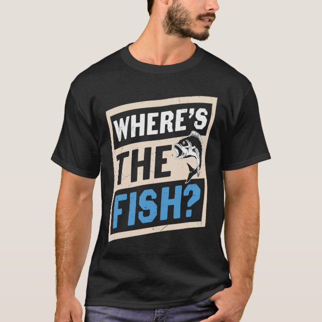 Father's Day Fishing Fisherman  1 T Shirt (Framsida)