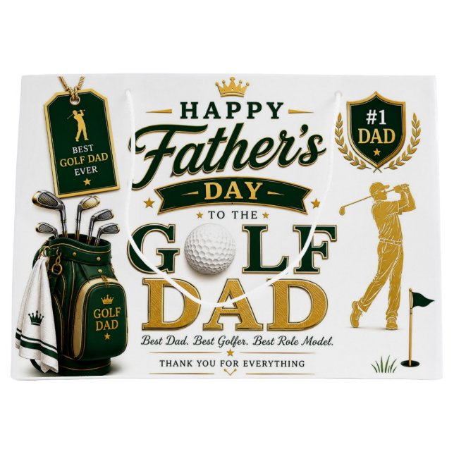 Father's Day for Golf Dad (Framsidan)