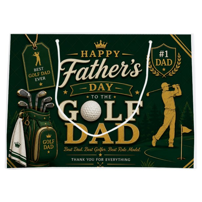 Father's Day for Golf Dad (Framsidan)