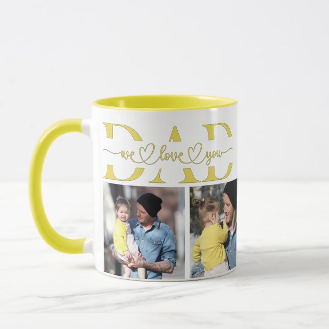 Father's Day Girt For Dad Mug Mugg (Vänster)