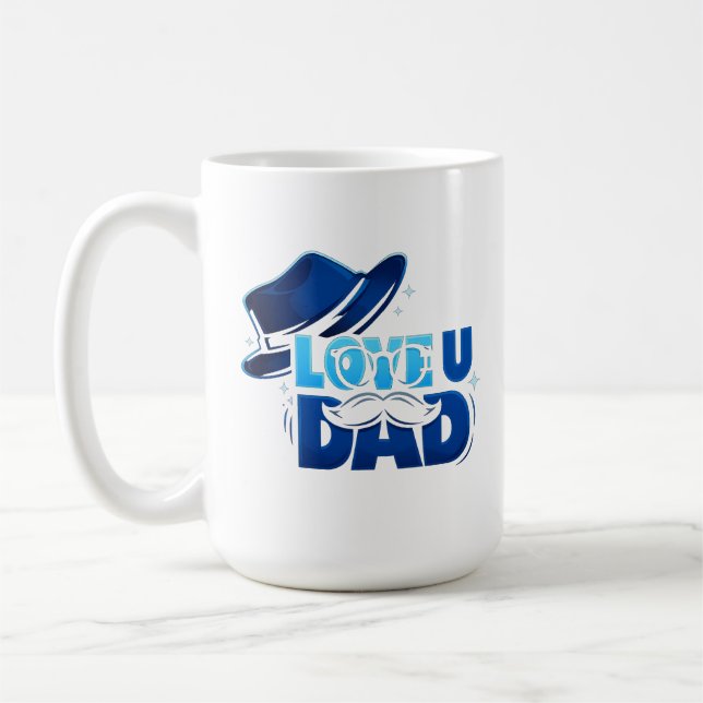 father's day kaffemugg (Vänster)