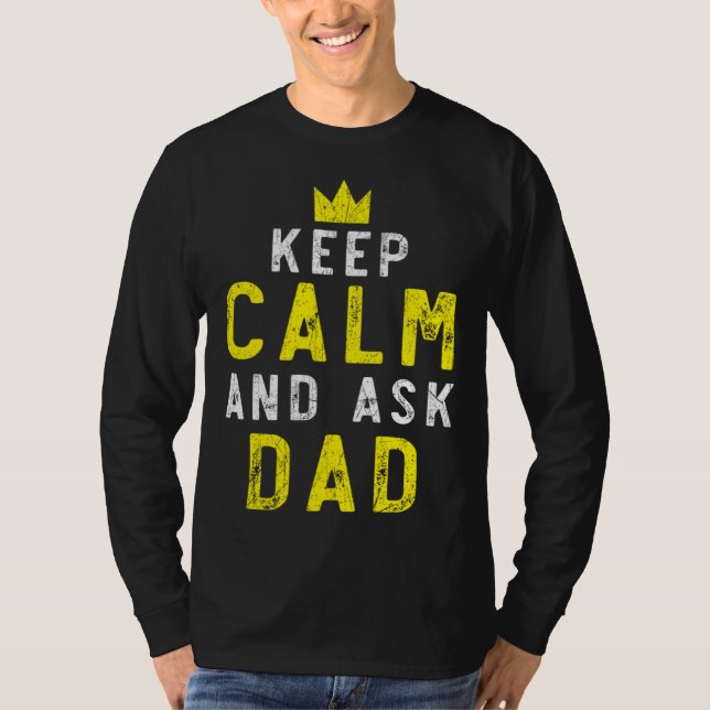 Fathers Day Papa Best Dad Ever Fatherhood Daddy  5 T Shirt (Framsida)