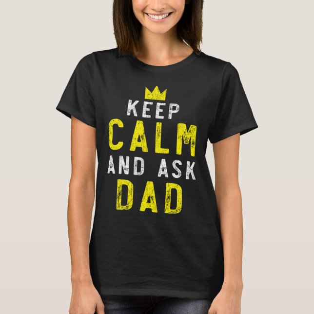 Fathers Day Papa Best Dad Ever Fatherhood Daddy  5 T Shirt (Framsida)