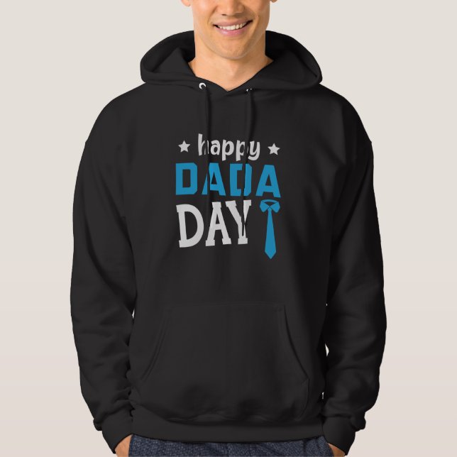Fathers Day Papa Best Dad Ever Fatherhood Daddy  6 Hoodie (Framsida)