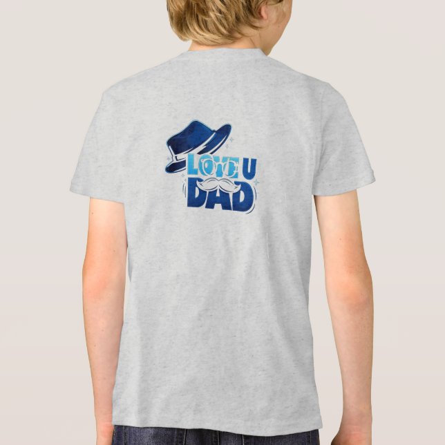 father's day t shirt (Baksida)