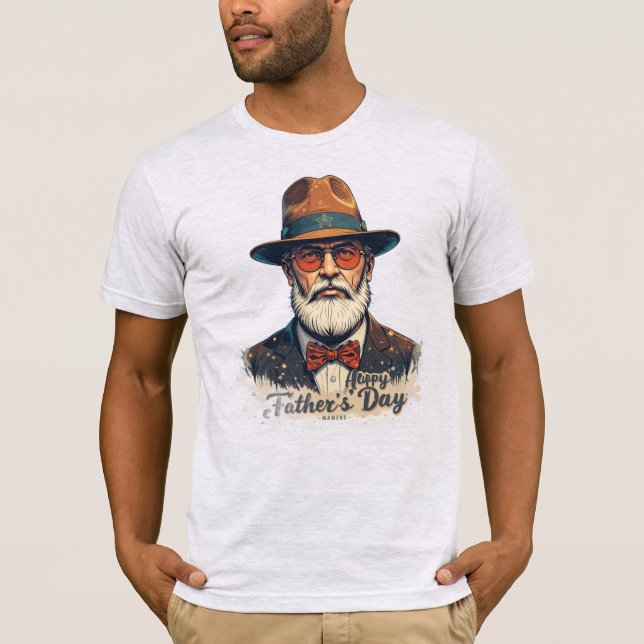 "Father's Day T-Shirt – World's Best Dad | Unique  (Framsida)