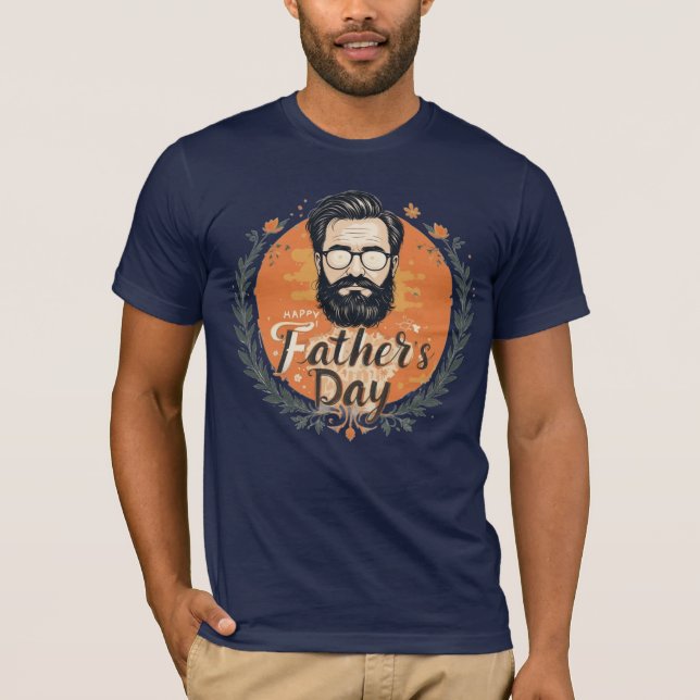 "Father's Day T-Shirt – World's Best Dad | Unique  (Framsida)