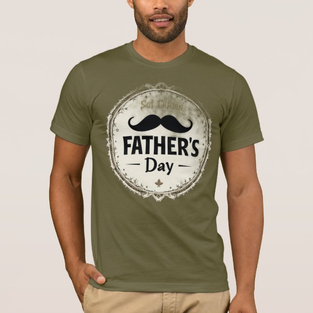 "Father's Day T-Shirt – World's Best Dad | Unique  (Framsida)
