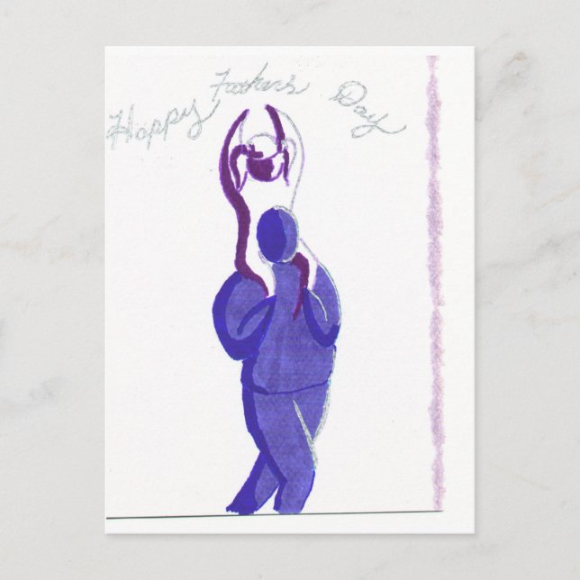 FathersDay Vykort (Framsida)