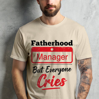 Fatherstyckeansvarig som föräldrar Pappa Life T Shirt