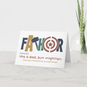FATHOR - den sämsta Pappa-definitionen Kort
