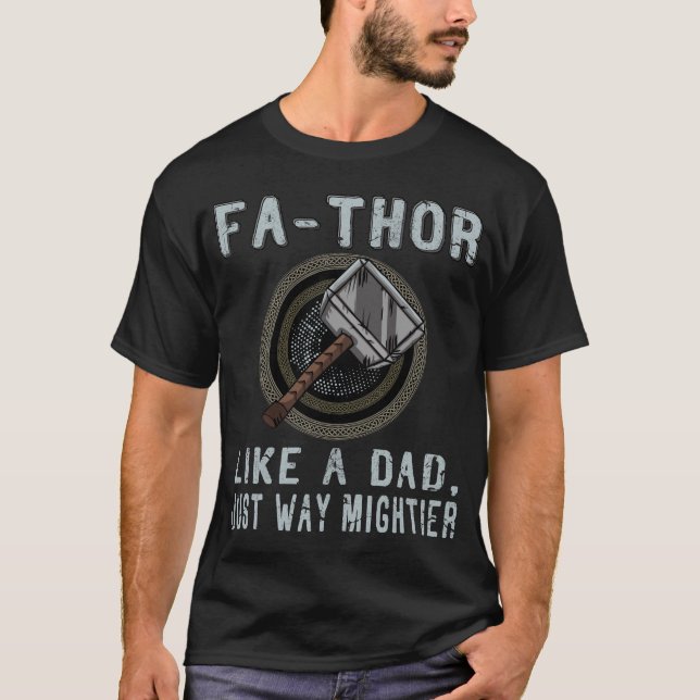 Fathor Father´s Day gift  T Shirt (Framsida)