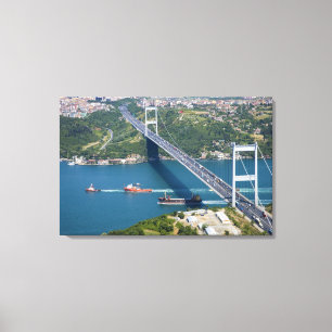 Fatih Sultan Mehmet-bron över Bosporen, Canvastryck