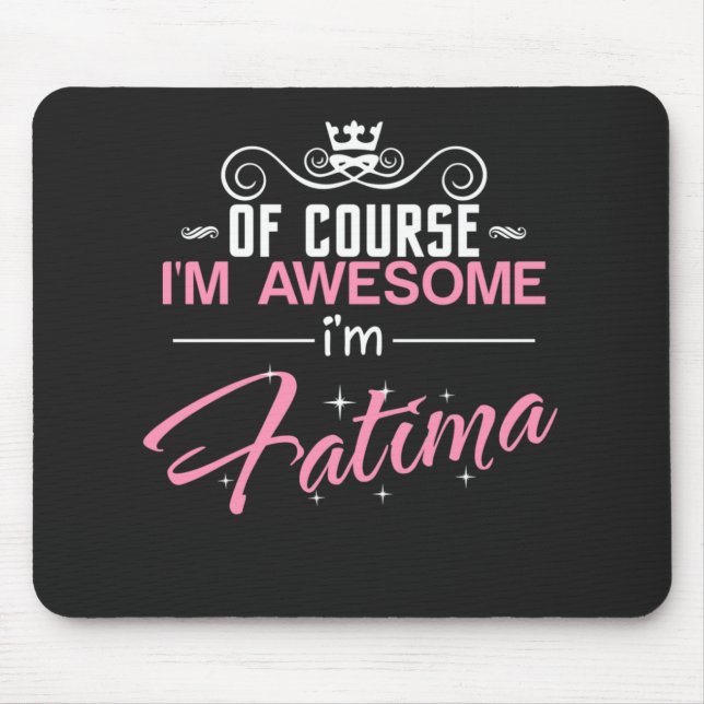 Fatima Jag är Fantastisk och Fatima namn Musmatta (Framsidan)