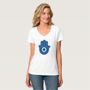 ✋ Fatimas blå hand - en symbol för skydd och T Shirt