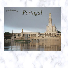 Fatimas Sanktuarium Portugal Vykort