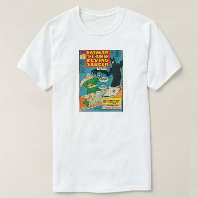 Fatman människaflygsauceren tee (Design framsida)